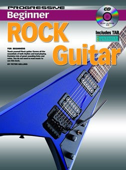 Progressive Beginner Rock Guitar Book/CD