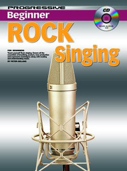 Progressive Beginner Rock Singing Book/CD