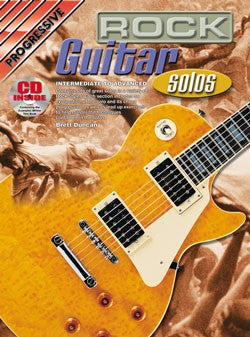 Progressive Rock Guitar Solos Book/CD