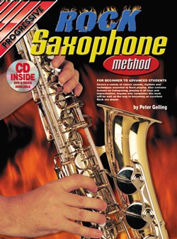 Progressive Rock Saxophone Method Book/CD