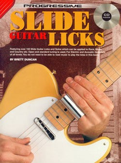 Progressive Slide Guitar Licks Book/CD