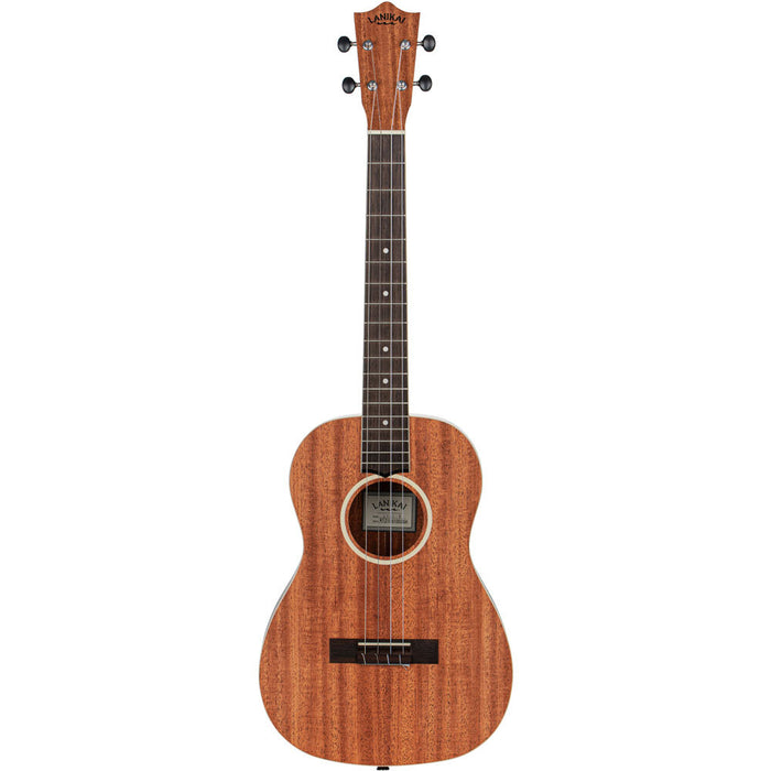 Lanikai LU Series Baritone Ukulele in Natural Satin Finish with Lanikai Standard Gig Bag