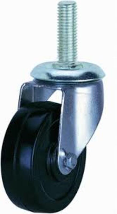 MANHASSET 3 INCH THREADED STEP CASTER MOUNTED