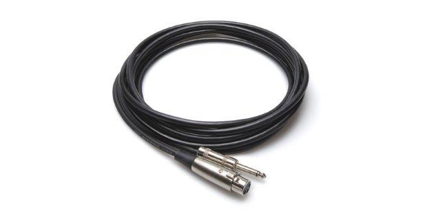 05 FT HI-Z MIC CABLE XLR F-1/4INCH