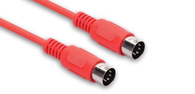 03 FT MIDI CABLE RED