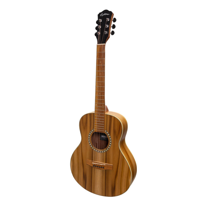 Martinez Acoustic Short Scale Guitar (Jati-Teakwood)