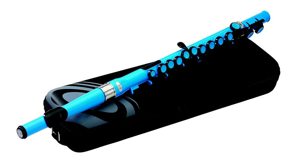 SPECIAL EDITION STUDENT FLUTE ELECTRIC BLUE STRA