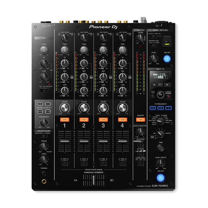 Digital Pro DJ Mixer 4-channel 64 bit mixing Clu