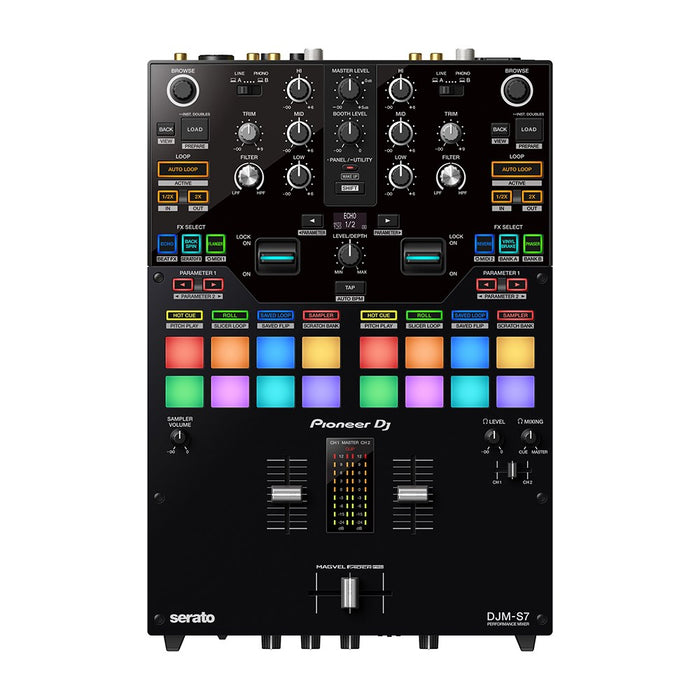 Scratch-style 2-channel Mixer