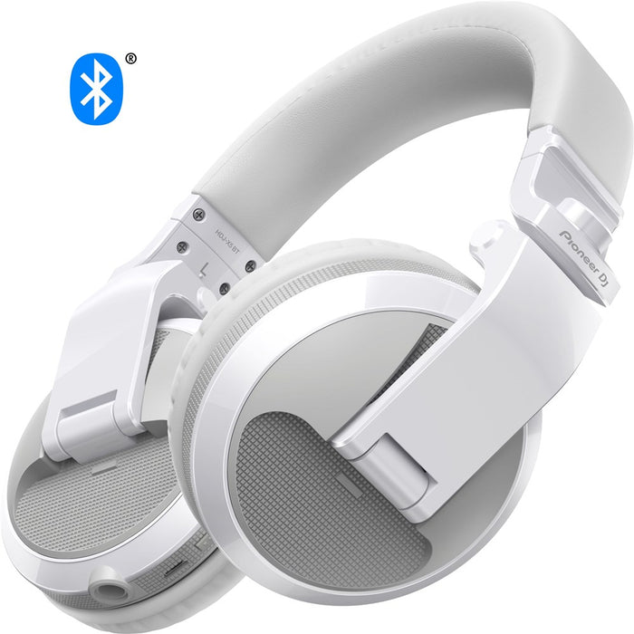 Over-ear DJ Headphones w/ Bluetooth White