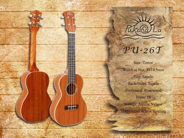 PUKANALA UKULELE ORIGINAL SERIES II TENOR