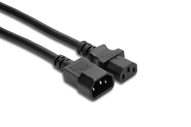 POWER EXTENSION CORD IEC C14 TO IEC C13 1.5 FT