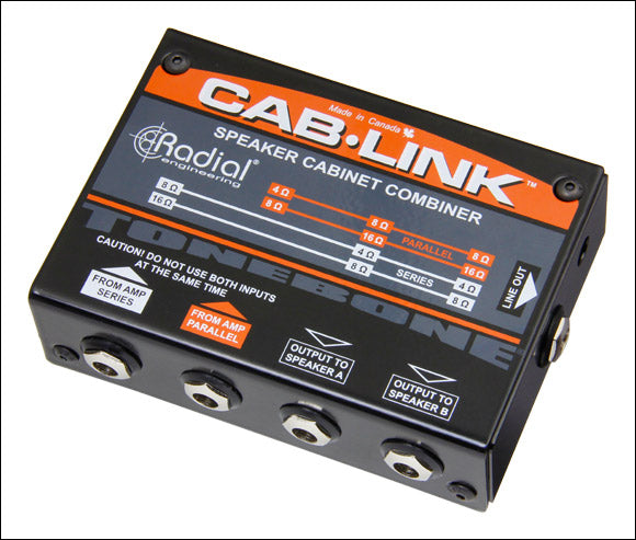 PASSIVE SPKR CAB MERGER FOR 2 GUITAR CABS