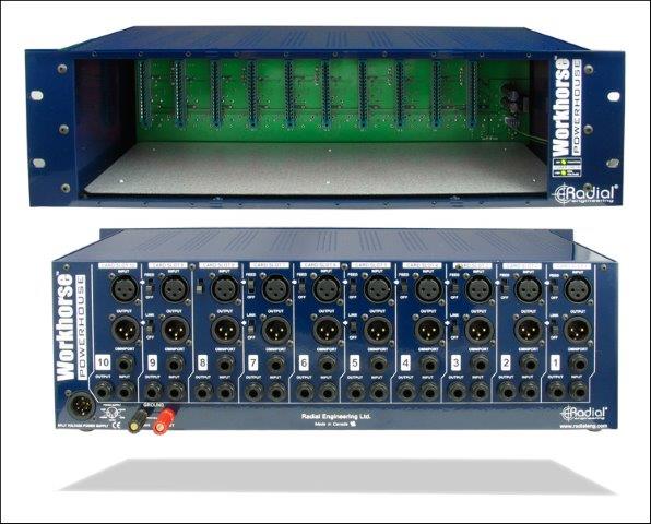 10 SLOT FRAME FOR 500 SERIES MODULES