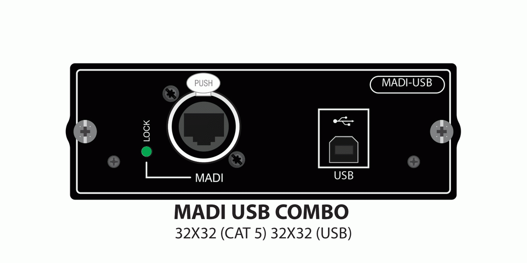 SOUNDCRAFT 32CH MADI + 32CH USB SI OPTION CARD
