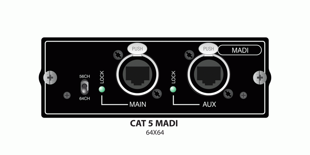 SOUNDCRAFT DUAL PORT CAT 5 MADI CARD