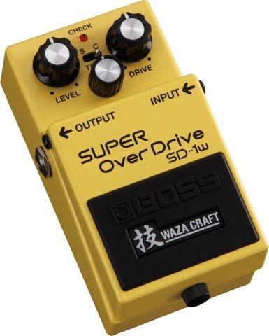 SD-1W SUPER OVERDRIVE PEDAL WAZA CRAFT SPECIAL