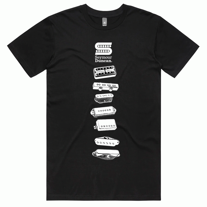 Seymour Duncan Stacked Pickups T-Shirt XXL