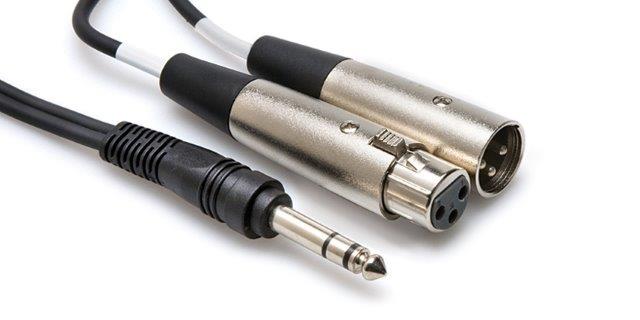 03 MTR STEREO CABLE 1/4 INCH TO XLR MALE/XLR FEM