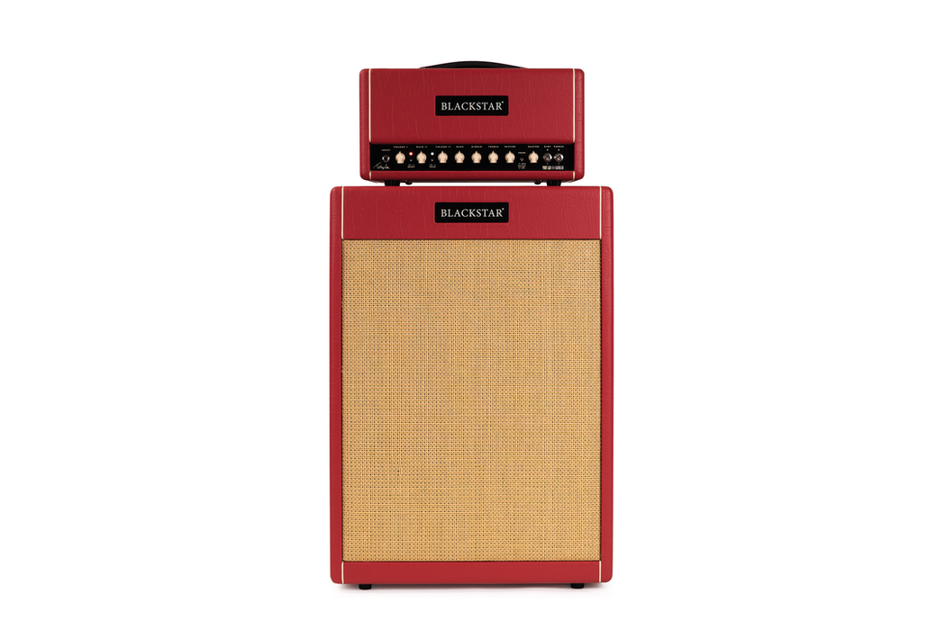 BLACKSTAR ST JAMES TOBY LEE 6L6 HEAD & CAB RED