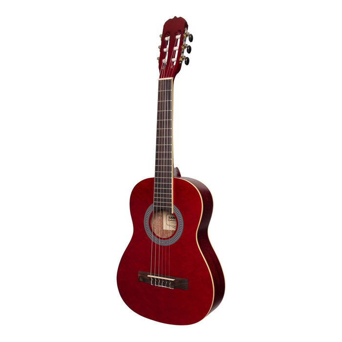 Sanchez 1/2 Size Student Classical Guitar (Wine Red)