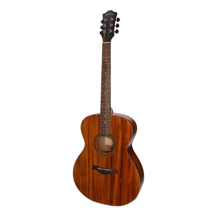 Sanchez Acoustic-Electric Small Body Guitar (Koa)