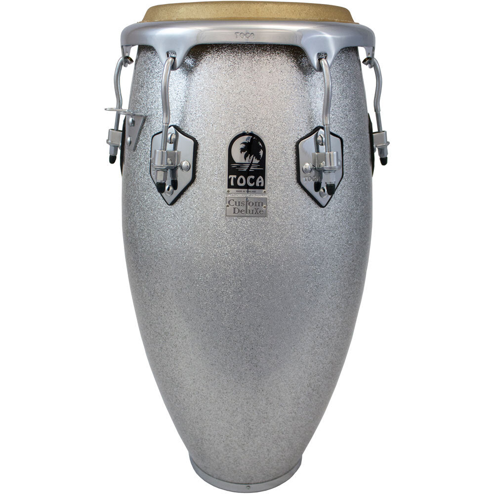 TOCA FGLASS 11 inch CONGA SILV SPK — Music Man Australia