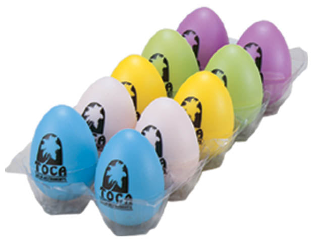 Toca Percussion Egg Shakers - Pk 10