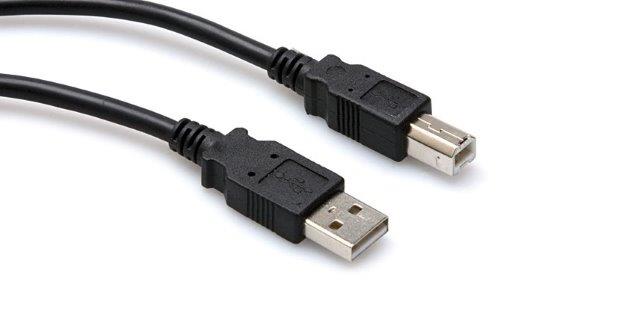 03 FT USB-A TO USB-B CABLE 2.0 SPEED