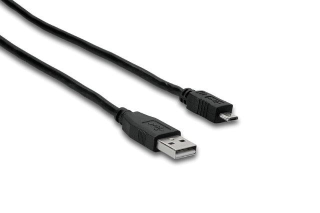 USB CABLE TYPE A TO MICRO-B 6 FT
