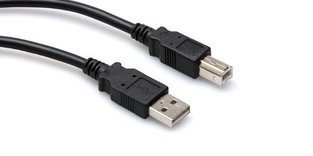 10 FT USB-A-USB-B CABLE 2.0 SPEED