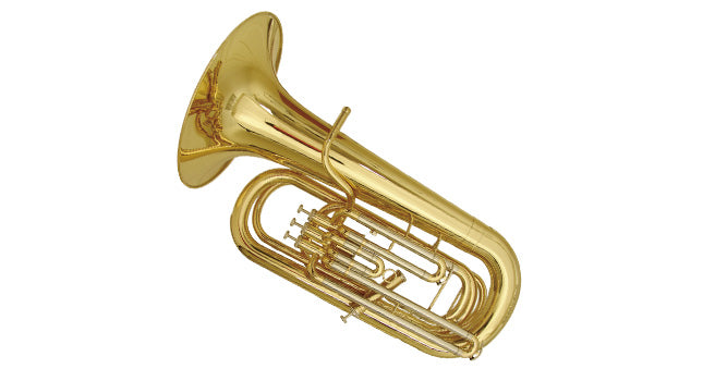 EEB TUBA 3/4 SIZE SILVERPLATEE NON COMPENSATING