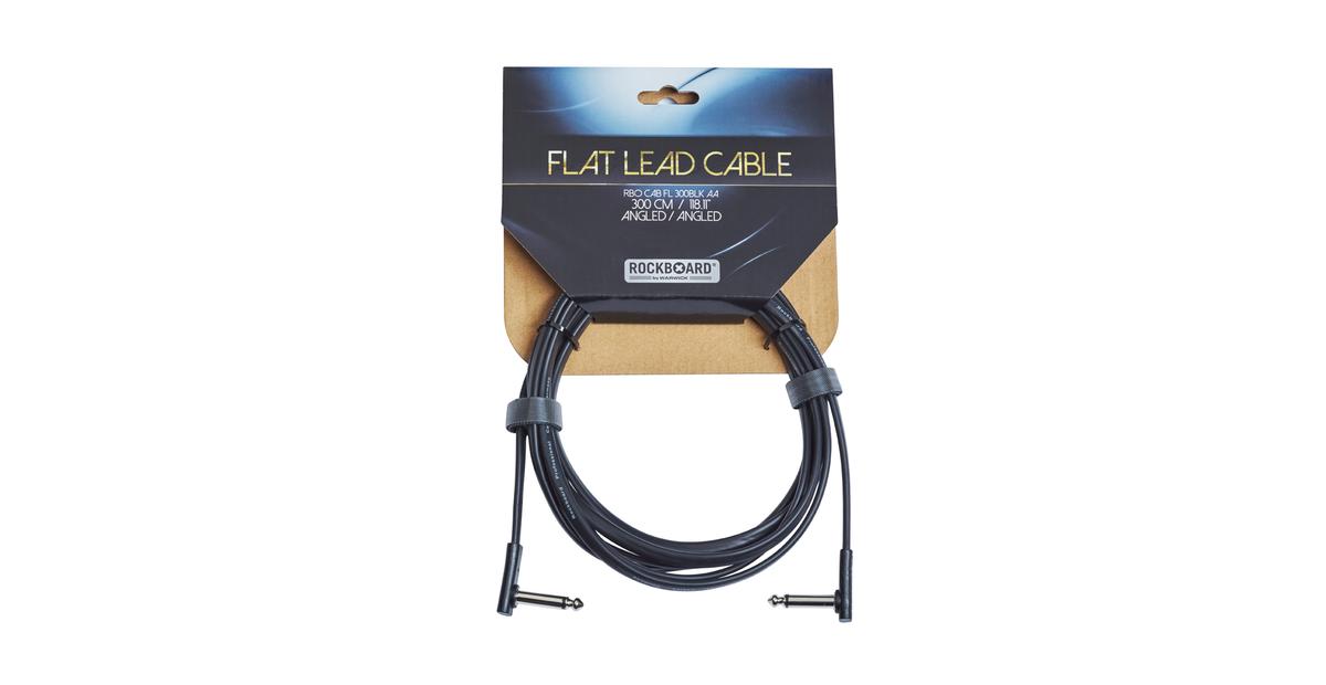 RockBoard Flat Instrument Cable BLK