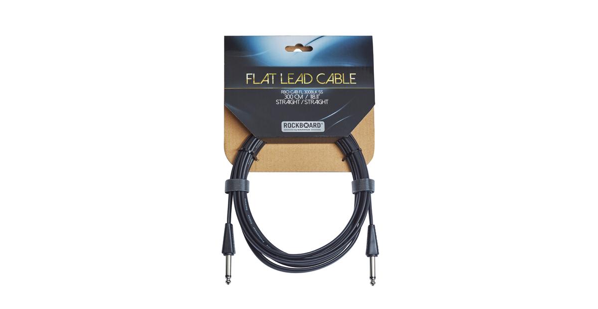 RockBoard Flat Instrument Cable BLK