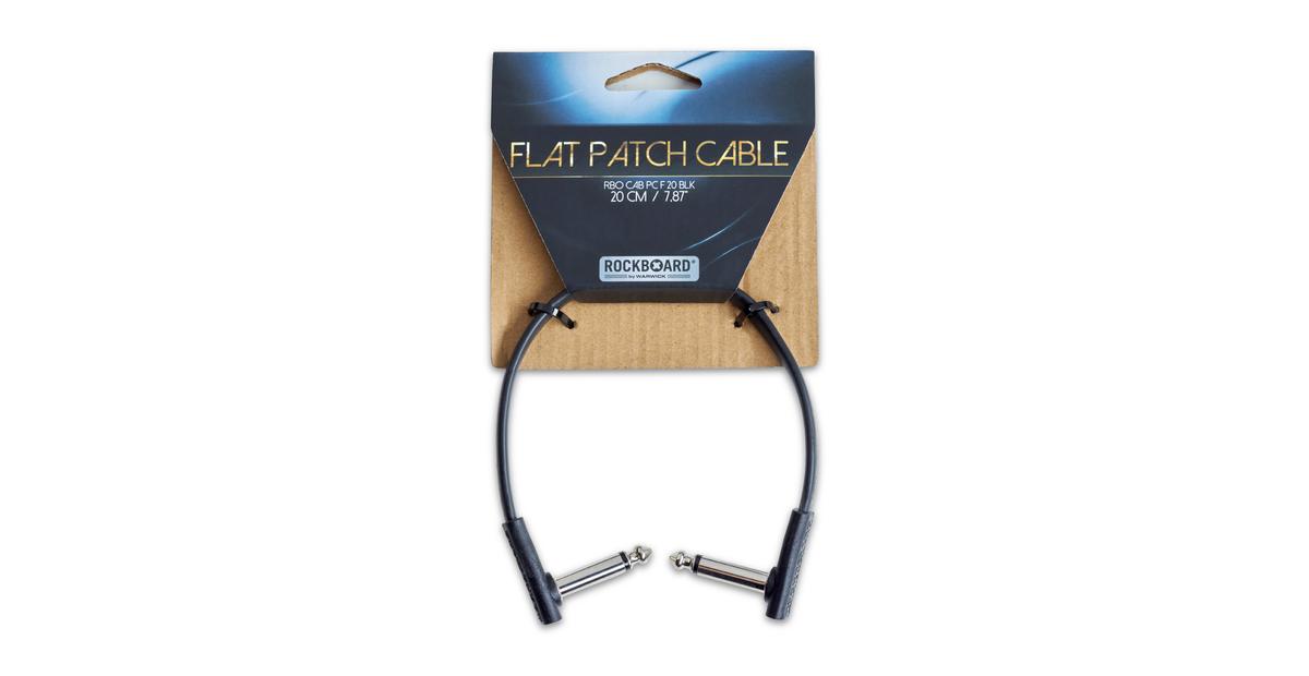 RockBoard Flat Patch Cable Black