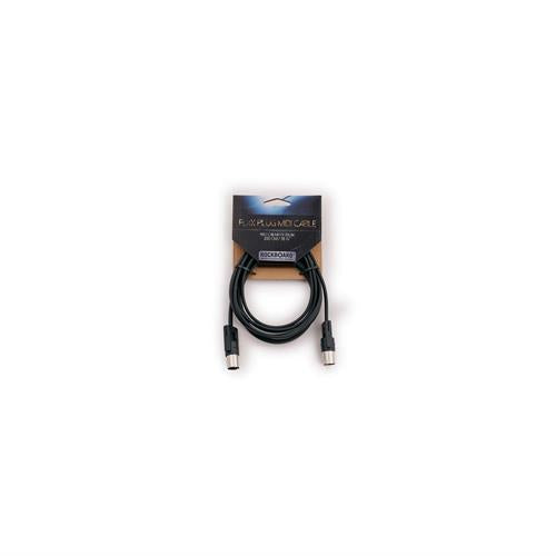 RockBoard FlaX Plug MIDCable 200cm Black