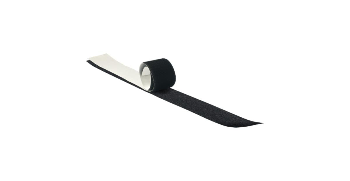 RBO Velcro Fastener m/f 500 x 25 mm Black