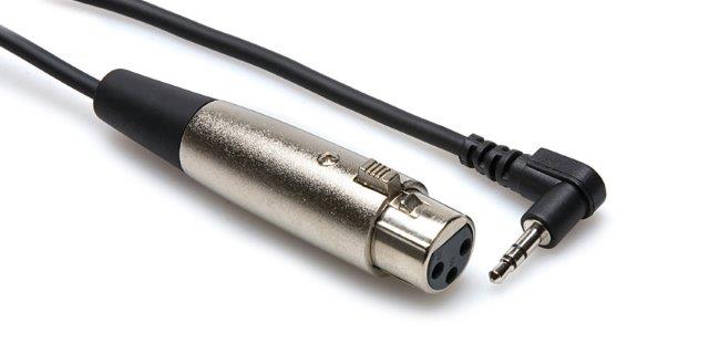 05 FT CABLE XLR FEMALE TO 3.5MM