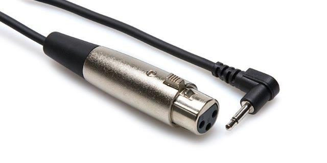 15 FT CABLE XLR FEMALE TO 3.5MM TRS MONO